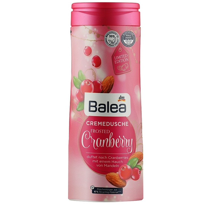 Крем-гель для душу Balea Cranberry NEW 300 мл