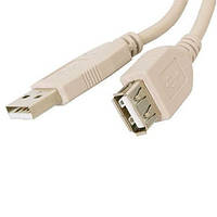 Кабель ATCOM USB AM to USB AF 3.0м white 3790