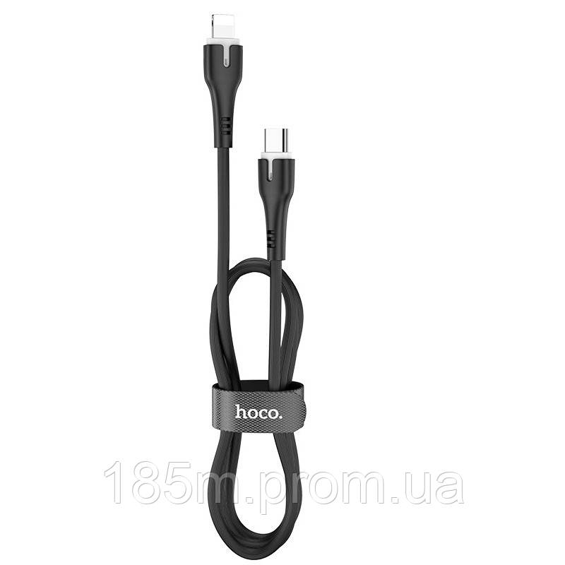 HOCO X45 USB AM на iPhone data cable 2,4A/1,m Black