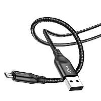 Кабель BOROFONE BX56 USB AM to Micro 2.4A 1m black