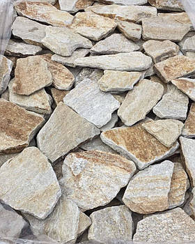 Болгарський сланець «Срібло» катаний / дикий камінь для облицювання та мощення