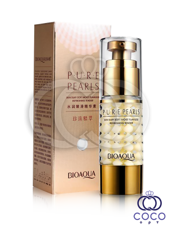 Крем-гель для очей із перловою пудрою Bioaqua Pure Pearls 35 г, фото 1
