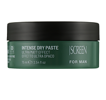 Моделююча глина з матовим ефектом сильної фіксації Screen For Man Intense Dry Paste 75мл