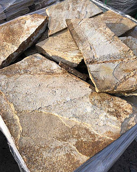 Сланець Болгакрський «Золото» формат / дикий камінь