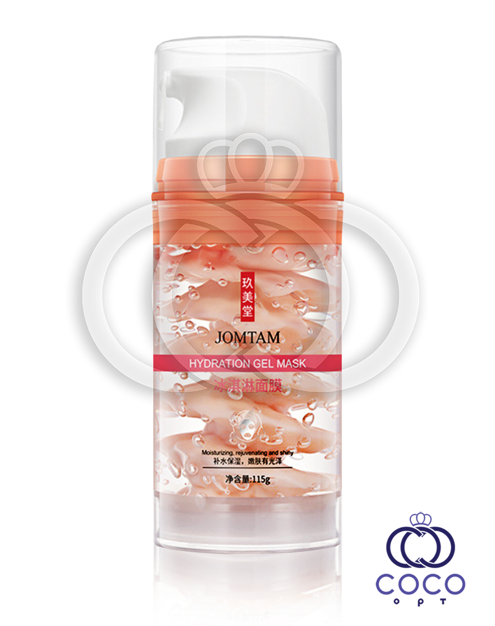 Нічна зволожувальна маска для обличчя JOMTAM Hydration Gel Mask 115 г, фото 1