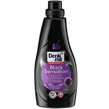 Гель для прання чорних речей Denkmit Black Sensation 1L 40 циклів прання
