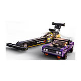 LEGO Speed Champions 76904 Mopar Dodge//SRT Top Fuel Dragster and 1970 Dodge Challenger T/A, фото 5