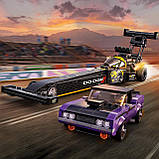 LEGO Speed Champions 76904 Mopar Dodge//SRT Top Fuel Dragster and 1970 Dodge Challenger T/A, фото 9