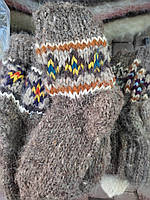 Шкарпетки Капчури в'язані шерстяні ручна робота