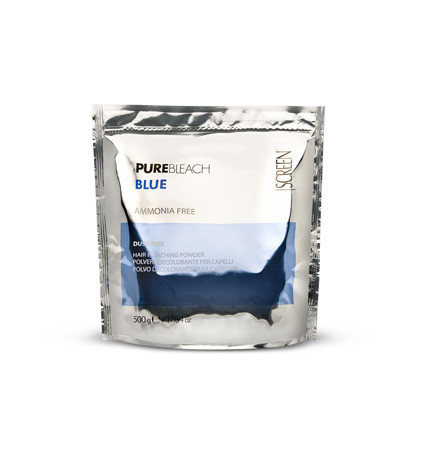 Синя пудра без аміаку Screen Pure Bleach Blue ammonia free 500 мл