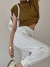 Жіноча в'язана безрукавка з коміром-стійкою (р. 42-46) 91zi90, фото 10