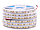 Світлодіодна стрічка LEDTech 24v smd 2835 120led/м ip20 білий (6000K) преміум на синьому термоскотчі, фото 4