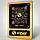 Подарункова Інстаграм візитка Інстаграм мітка VIP класу на металі з QR кодом — Чорний оксамит у золотій штучці, фото 4