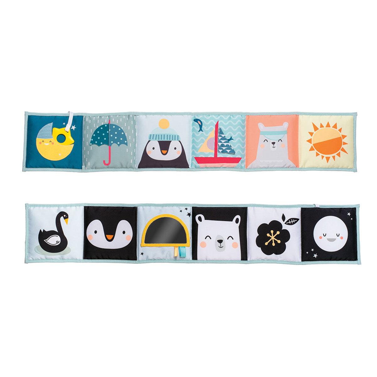 Розвиваюча книжка-розкладушка - Веселі пригоди Taf Toys 12385