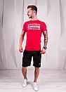 Спортивний літній костюм | чоловічий комплект футболка та шорти under armour | різні кольори, фото 2