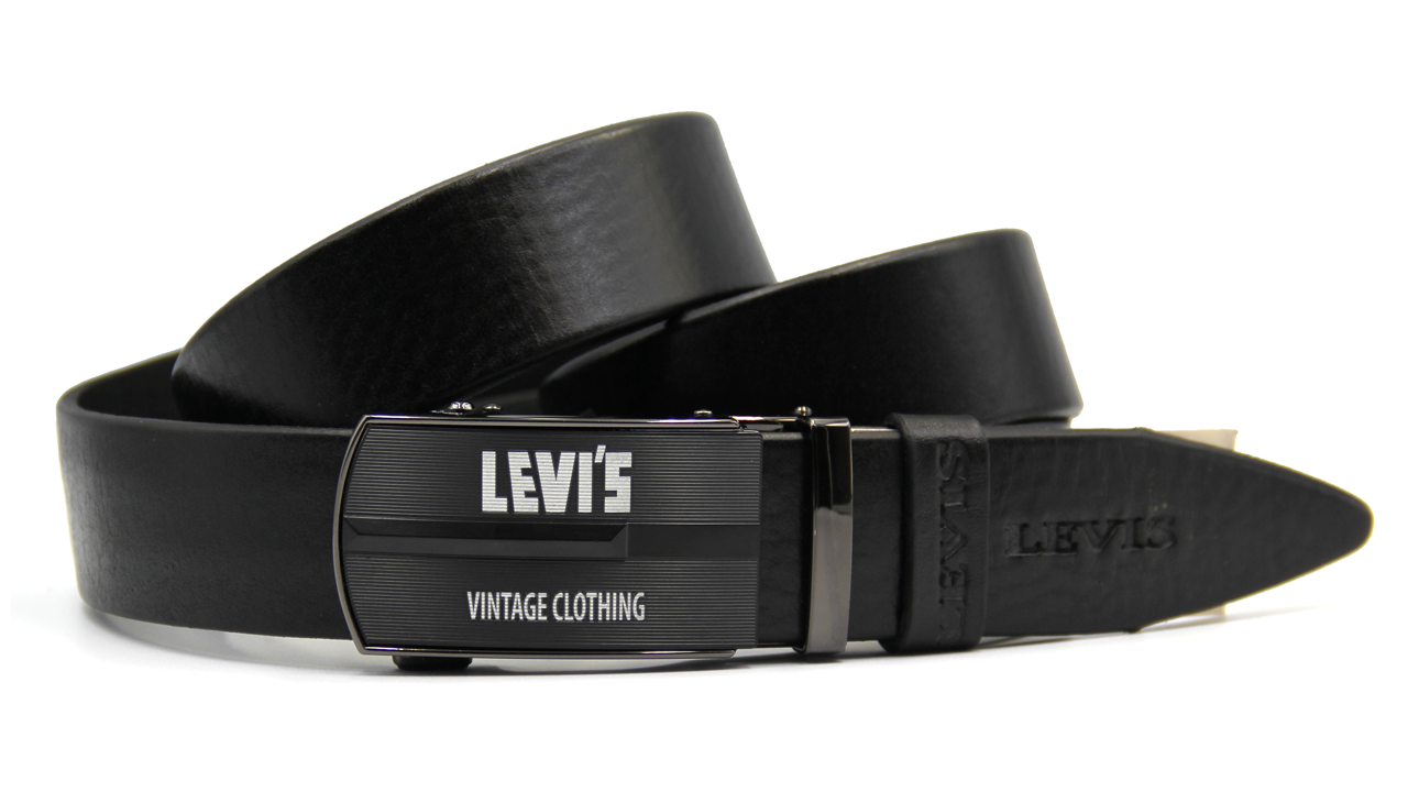 Чоловічий ремінь LEVIS італійська шкіра люкс якість