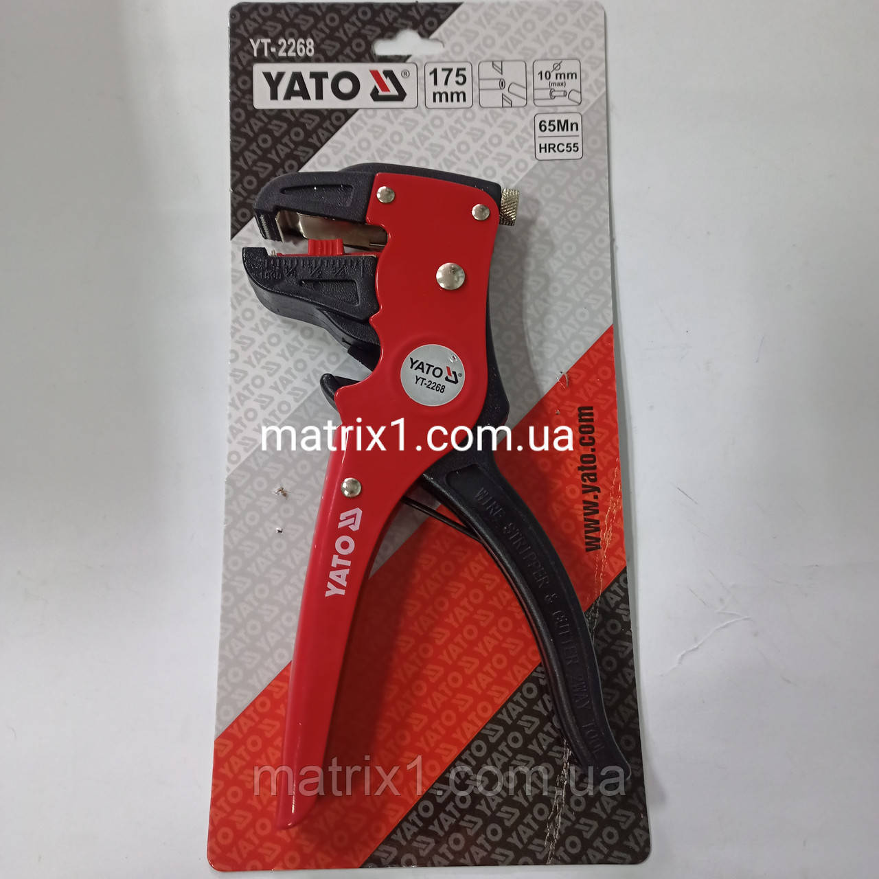 Знімач ізоляції автоматичний YATO 175 мм YT-2268
