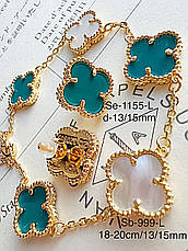 Сережки Stainlees Steel преміум (14-К), фото 4