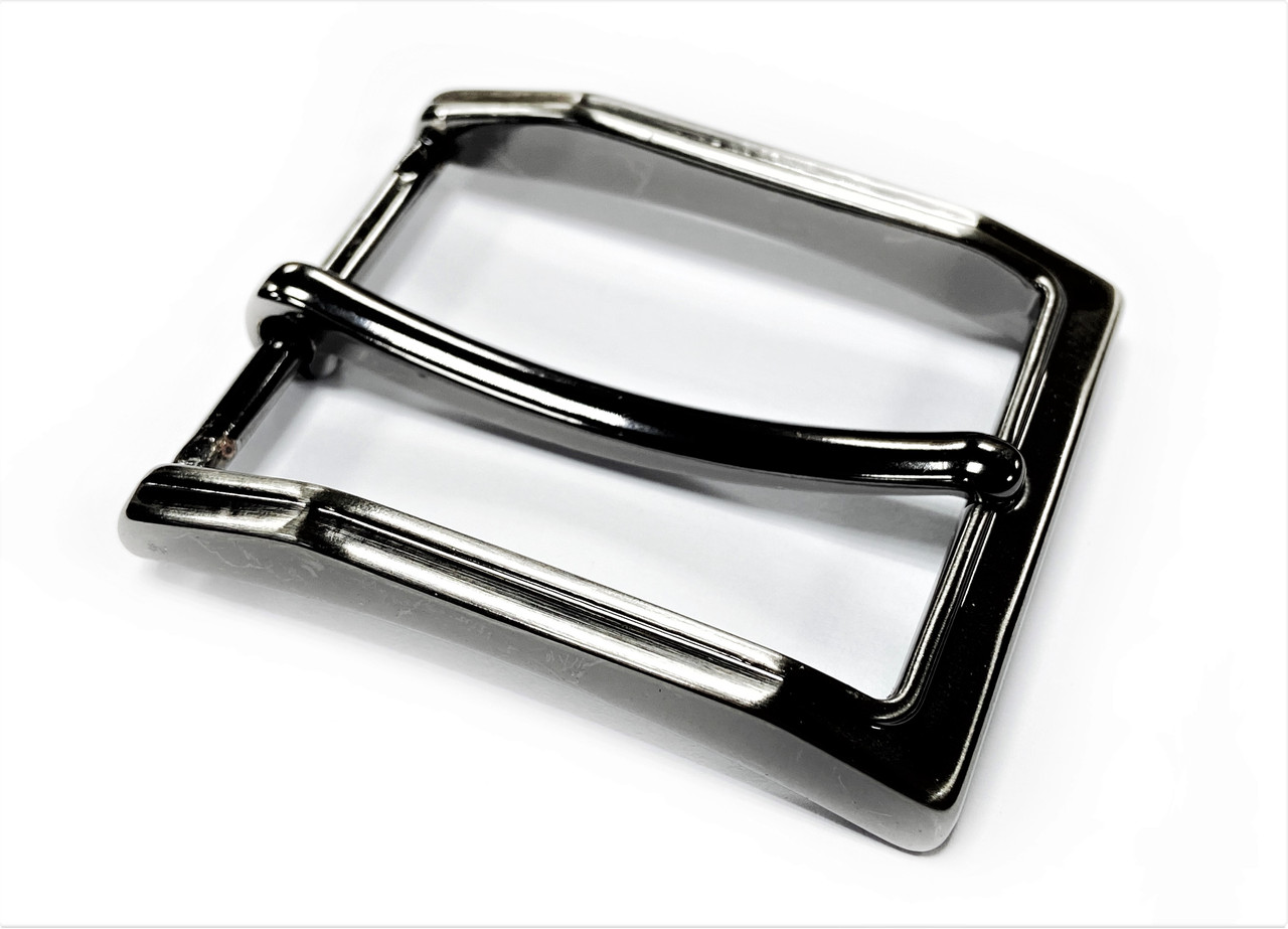 Пряжка ремінна 35 мм М-22640 колір Темний-нікель, фото 1