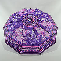 Жіноча парасоля напівавтомат "абстракція" на 10 спиць