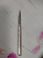 Кисть для росписи ногтей для рисования тонких линий прозрачная ручка с декором 1 шт