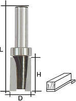 Фреза кромочная профильная с верхним подшипником, DxHxL = 19х25х66 мм FIT