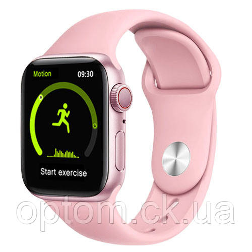 Годинник Smart Watch Series 6 HW22 Plus 44mm Pink