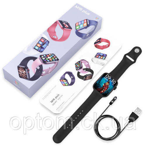 Часы Smart Watch Series 6 M16 Plus 44mm Black