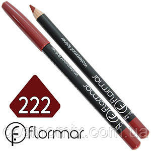 Flormar Карандаш для губ Waterproof Lipliner 222 Бордовый (ID ...