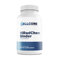 CellCore ViRadChem Binder / Сорбент для радиоактивных элементов и химических токсинов 120 капсул