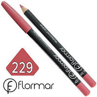 Flormar Карандаш для губ Waterproof Lipliner 229 Коричнево-розовый