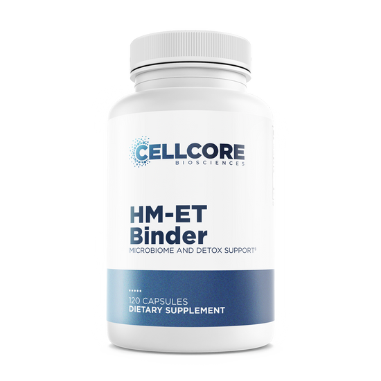 CellCore HM-ET Binder / Сорбент для виведення важких металів 120 капсул