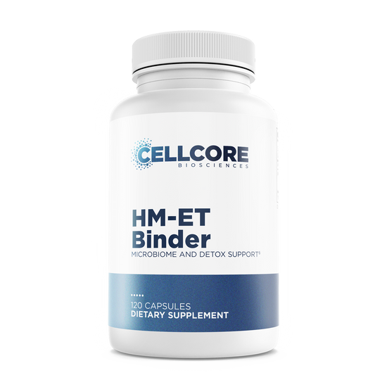 CellCore HM-ET Binder / Сорбент для виведення важких металів 120 капсул, фото 1