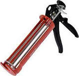 ПІСТОЛЕТ ДЛЯ НАНЕСЕННЯ ГУСТИХ МАС YATO : ПІВКРУГЛИЙ, L= 225 ММ, W= 60 ММ, фото 2