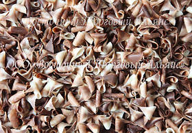 Посипки із шоколаду — Стружка мармурова — 1 кг