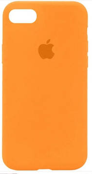 Силіконовий чохол із мікрофіброю всередині iPhone 6+/6S+ Silicon Case #56 Papaya