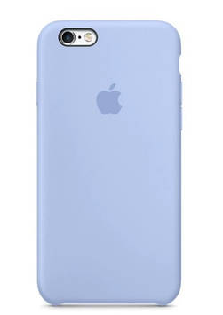 Силіконовий чохол із мікрофіброю всередині iPhone 6+/6S+ Silicon Case #05 Lilac Cream