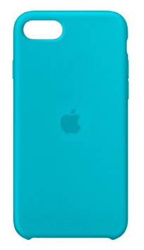 Силіконовий чохол із мікрофіброю всередині iPhone 6+/6S+ Silicon Case #16 Blue