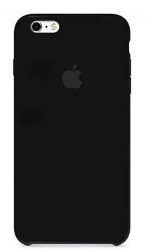 Силіконовий чохол із мікрофіброю всередині iPhone 6+/6S+ Silicon Case #18 Black