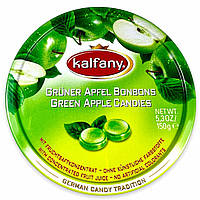 Льодяники (конфети) Зелене яблуко Kalfany Green Apple Drops 150 г