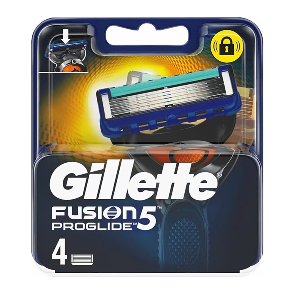 Змінні картриджі Gillette Fusion ProGlide 4 шт. (7702018448241)