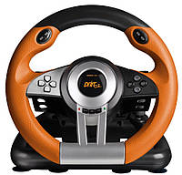 Игровой манипулятор проводной гоночный руль USB SpeedLink DRIFT с педалями газа и тормоза для ПК VS