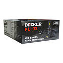 Лампа світлодіодна для фар DECKER LED PL-03 H7 5000K 12000LM 2 шт комплект, фото 6