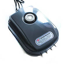 Чотириканальний компресор для акваріума Sunsun YT-304