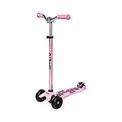 Дитячий самокат MICRO серії Maxi PRO Deluxe - Рожевий MMD090