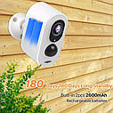 Акумуляторна Wi-Fi камера Wonsdar Q8-3MP-WH-Wi-Fi із захистом від атмосферних впливів і PIR датчиком. Tuya, фото 2
