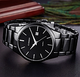 Добрі бюджетні кварцові годинники з металевим ремінцем, фото 6