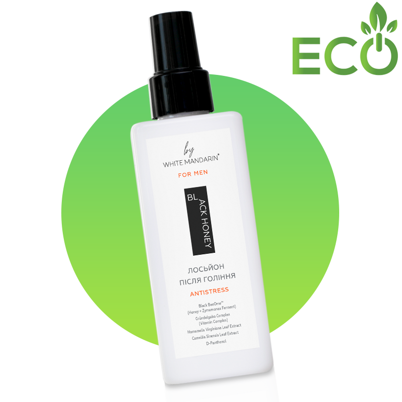 Лосьйон після гоління White Mandarin For men Antistress 200 мл | Натуральний лосьйон після гоління Косметика White