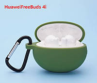 Чехол кейс Huawei FreeBuds 4i Цвет: Зеленый Green
