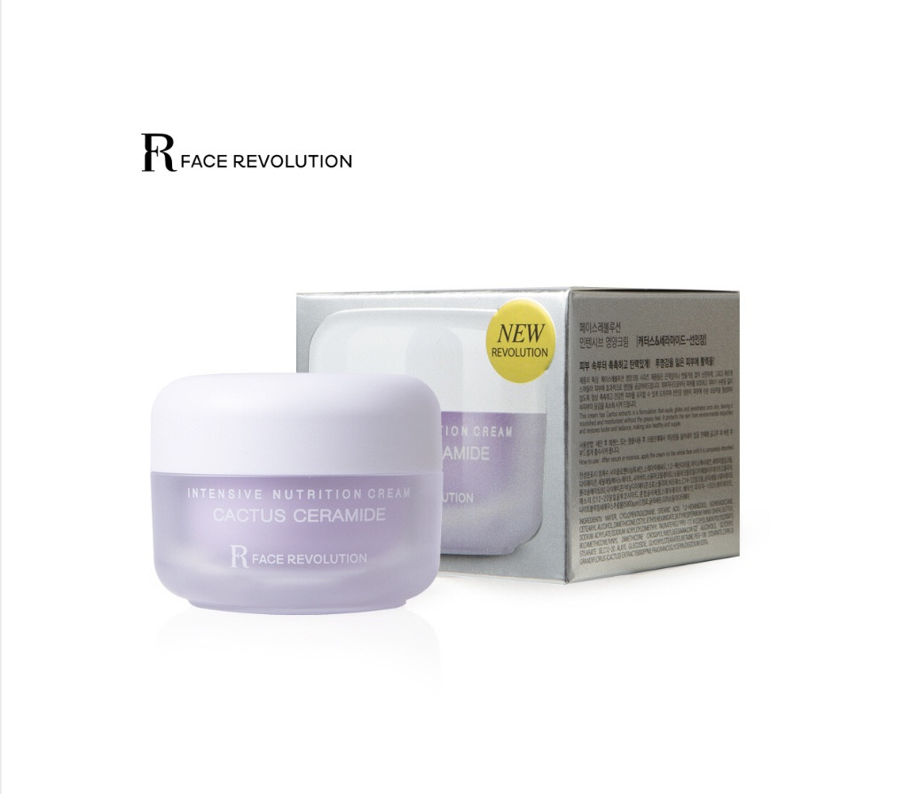 Face Revolution Intensive Nutrition Cream Cactus Ceramide 50ml — Крем із керамідами й екстрактом кактуса 50 мл
